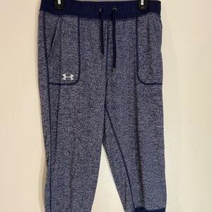 Under Armour Navy Blue Capri Joggers